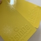 Poliestere a resina epossidica di alta lucentezza gialla spolverizzare la superficie di metallo ricoprente della pittura